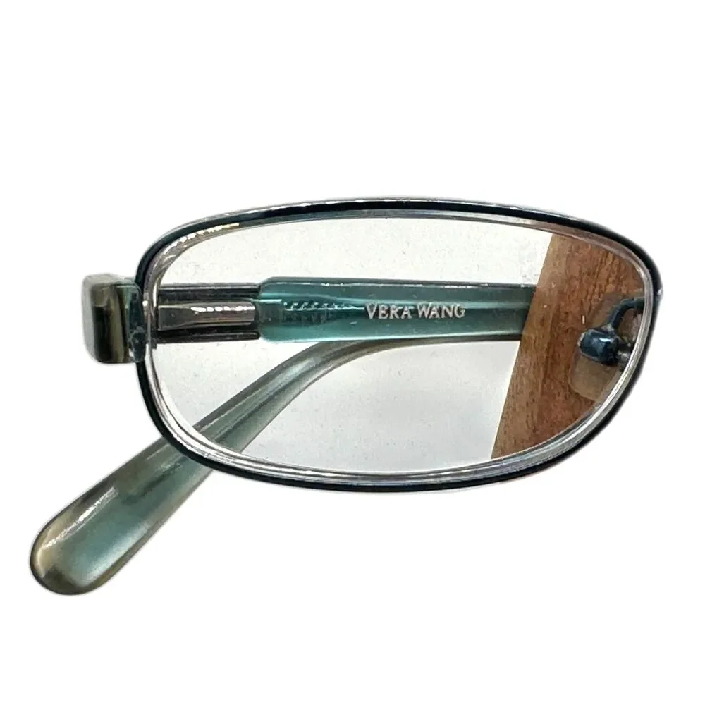 Vera Wang Eyeglasses CLEAR (not sunglasses) Small Size with Clamshell Case